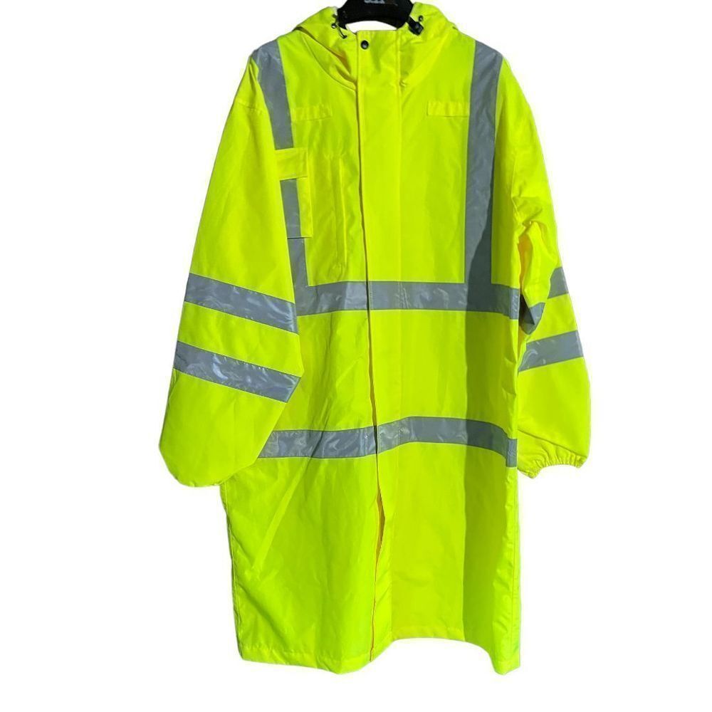 CORNER STONE BY PORT AUTHORITY RAIN JACKET WITH HOOD